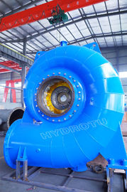 수력 전기 프로젝트 물 머리를 가진 수평한/수직 갱구 프랜시스 수력 전기 터빈 30-300m