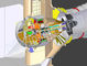 대 방전 및 저수위 헤드로 0.1MW - 10MW 벌브 수력 터빈 / 워터 터빈