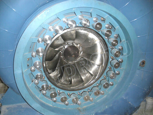 0.1MW-20MW 용량의 10-300 미터 워터 헤드용 스테인레스 스틸 프랜시스 터빈 러너