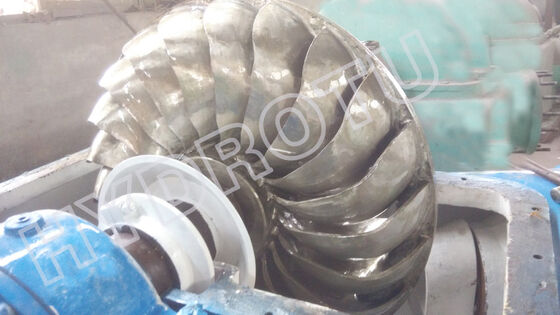 Turgo Hydro Turbine with 100KW-2000KW Rated Output, Up To 88% Efficiency, and 70m-200m Head Range