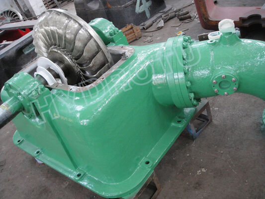 Turgo Hydro Turbine with 100KW-2000KW Rated Output, Up To 88% Efficiency, and 70m-200m Head Range