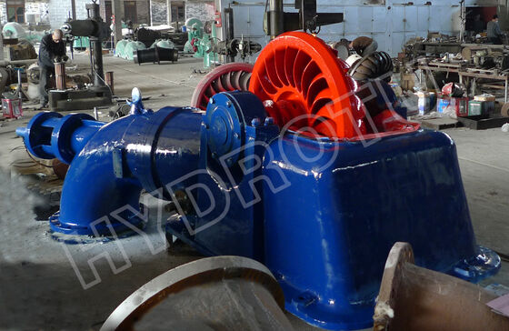 Turgo Hydro Turbine with 100KW-2000KW Rated Output, Up To 88% Efficiency, and 70m-200m Head Range